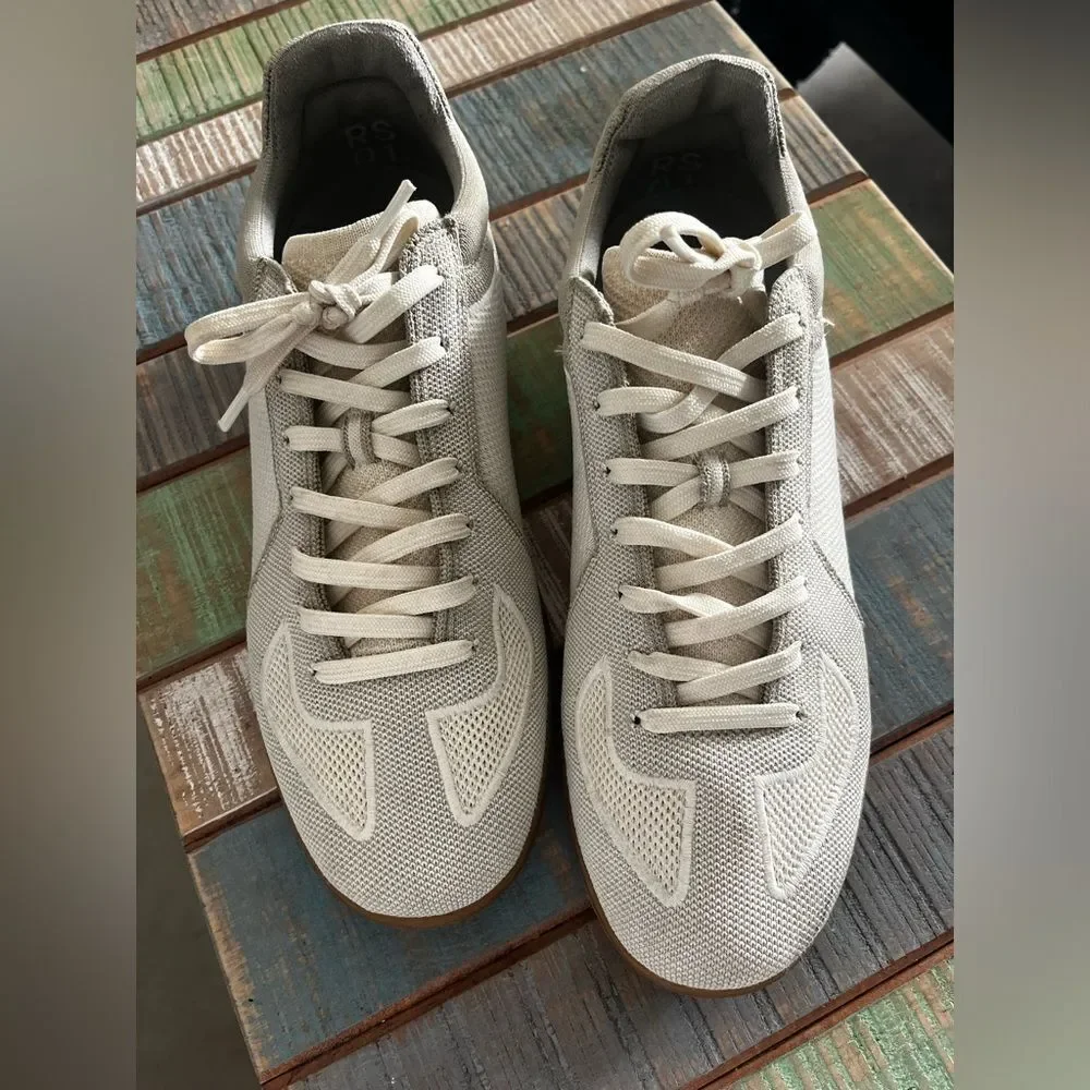 ROTHY’S Men's White Sneakers; Size 10.5